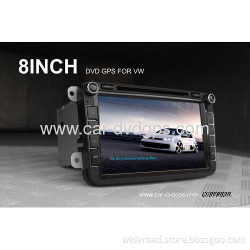 8inch Vw Multimedia Player Radio Tv Bt Steering Wheel Control Ipod Blue&amp;me Car Info 